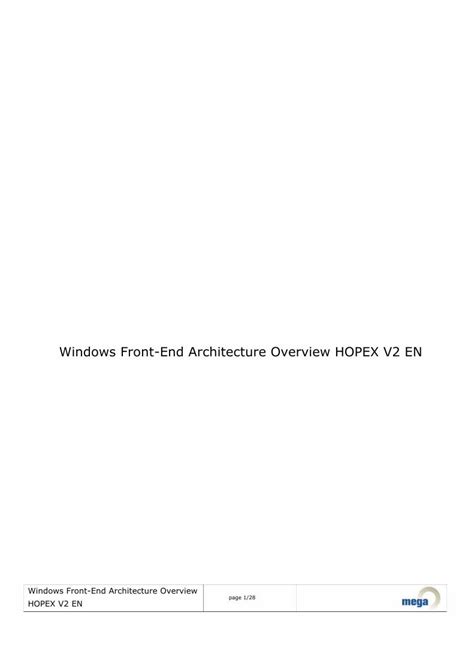 Import .XML Hopex V2 .